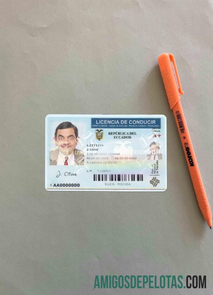 Equador DL ​​Photolook FRENTE modelo